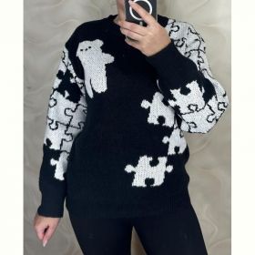 Свитер LeVisha 25407 black Свитер LeVisha 25407 black