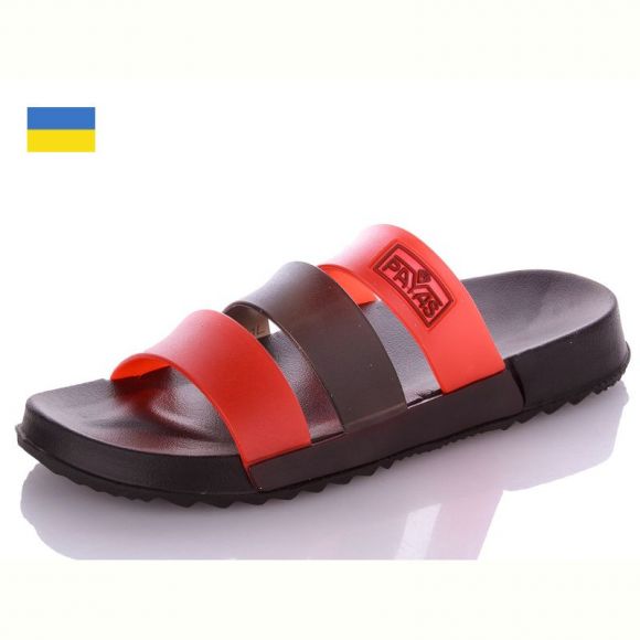 Шлепанцы Payas Payas М силик красн-черн Шлепанцы Payas Payas М силик красн-черн
