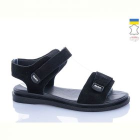 Босоножки Garti 36 чорний замш