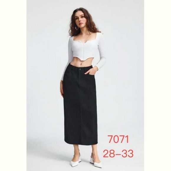 Юбка NewJeans 7071 black