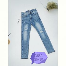 Джинсы NewJeans D582 blue Джинсы NewJeans D582 blue
