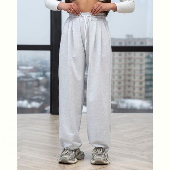 Штаны спорт AZNA Б306 l.grey