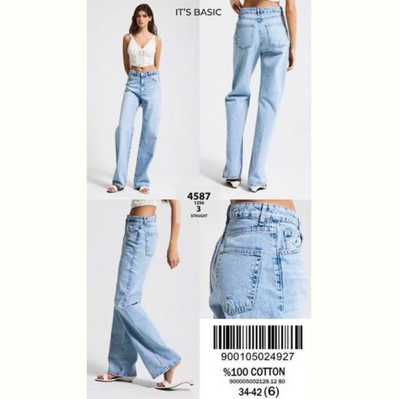 Джинсы Maxim Jeans 4587 l.blue Джинсы Maxim Jeans 4587 l.blue
