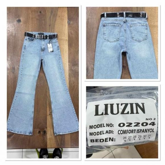 Джинсы Maxim Jeans 02204 l.blue