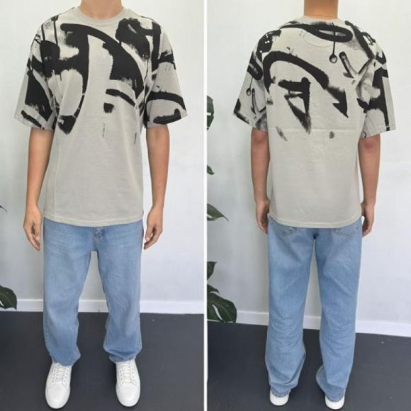 Футболка i8denim 90569 grey