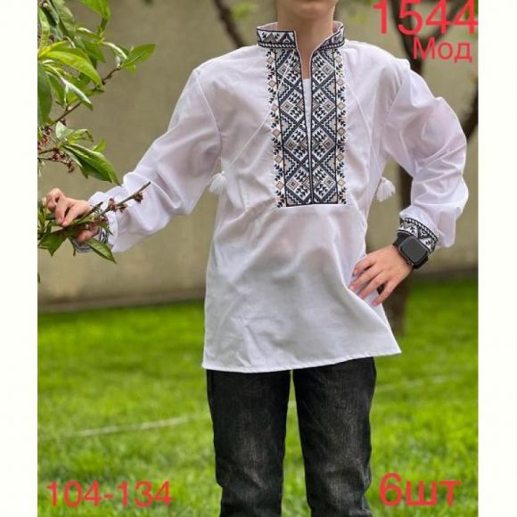 Вышиванка Надийка ND754-1544 white
