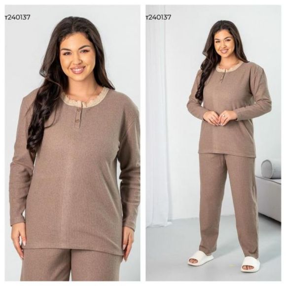 Пижама Vehuiah 240137 brown Пижама Vehuiah 240137 brown