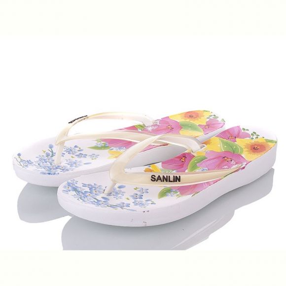 Шлепанцы Sanlin VH252-12 white