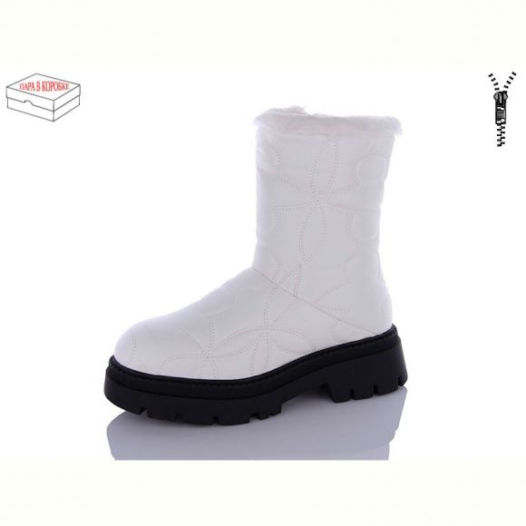 Ботинки QQ Панда A7-2 white