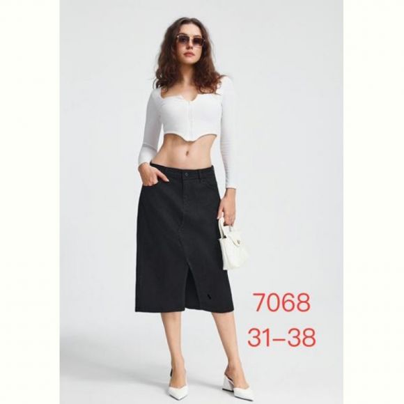 Юбка NewJeans 7068 black Юбка NewJeans 7068 black