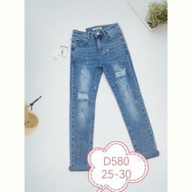 Джинсы NewJeans D580 blue Джинсы NewJeans D580 blue