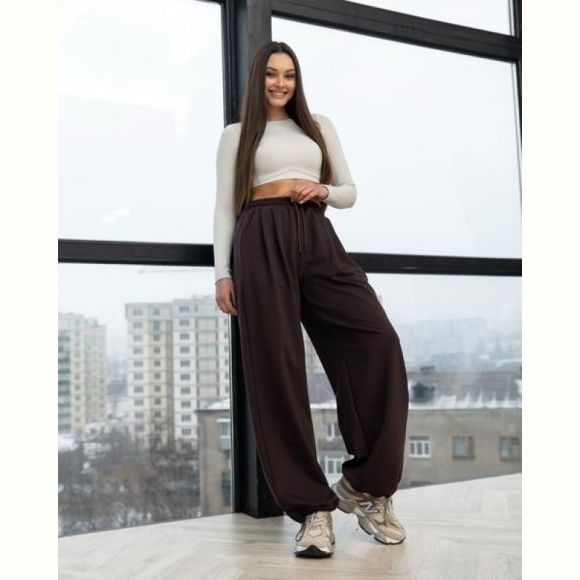 Штаны спорт AZNA Б306 chocolate