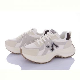 Кроссовки Violeta HD46-136-34 white-khaki