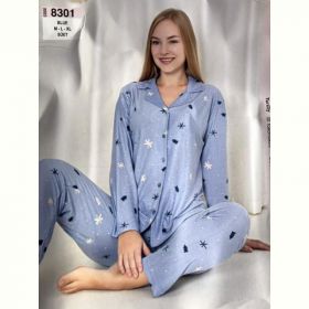 Пижама Disneyopt 8301 l.blue