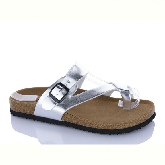 Шлепанцы Minghong 2503 silver