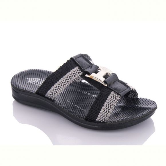 Шлепанцы Demur K26-H black-grey (24-29) Шлепанцы Demur K26-H black-grey (24-29)