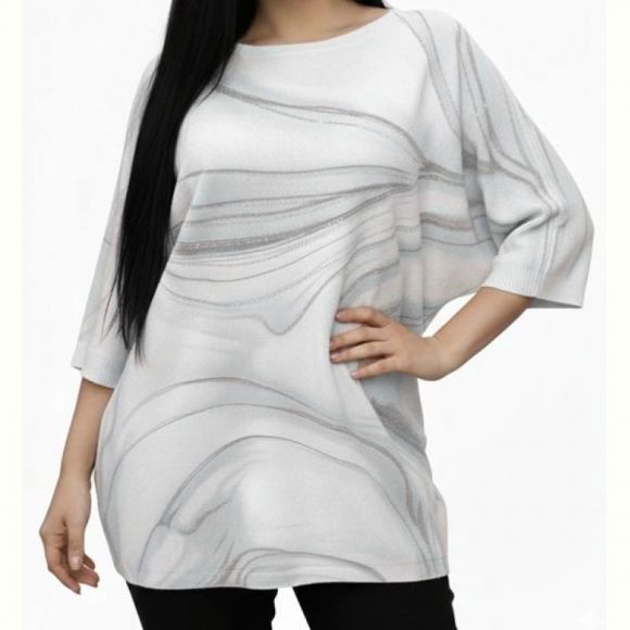 Свитер Elena&Vika 26125 l.grey Свитер Elena&Vika 26125 l.grey