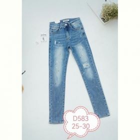 Джинсы NewJeans D583 blue Джинсы NewJeans D583 blue
