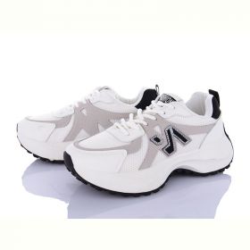 Кроссовки Violeta HD46-136-34 white-black