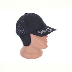 Кепка Виктория2 N255 фліс black Кепка Виктория2 N255 фліс black