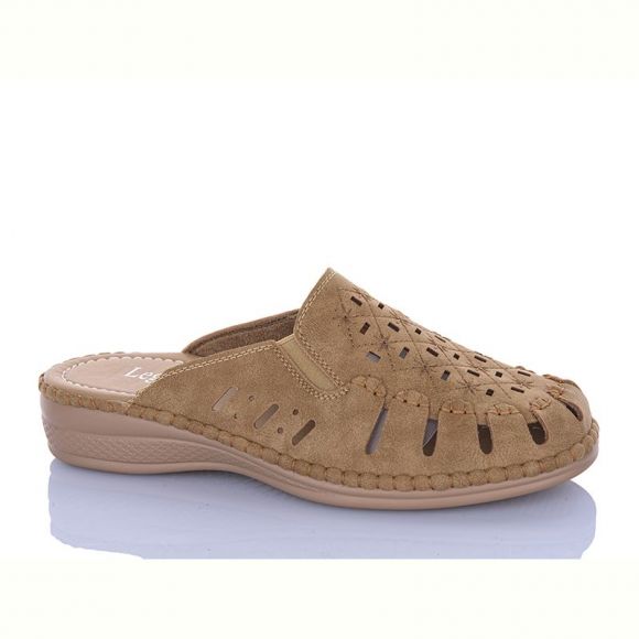Шлепанцы Leguzaza 501-3 brown батал
