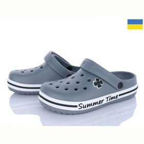 Кроксы Golden Lion 417 сірий