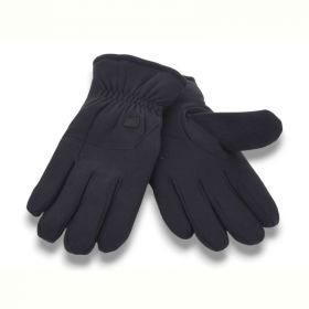 Перчатки КОРОЛЕВА A17-6 двойні-хутро black