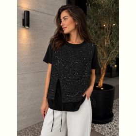 Футболка New Season FB011 black Футболка New Season FB011 black
