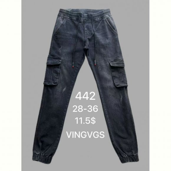 Джинсы God Baron 442 black
