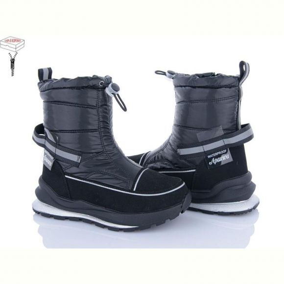 Ботинки Apawwa TJ1013P-1 black Ботинки Apawwa TJ1013P-1 black