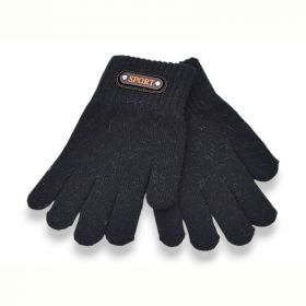 Перчатки КОРОЛЕВА D2025 black-old-1 Перчатки КОРОЛЕВА D2025 black-old-1