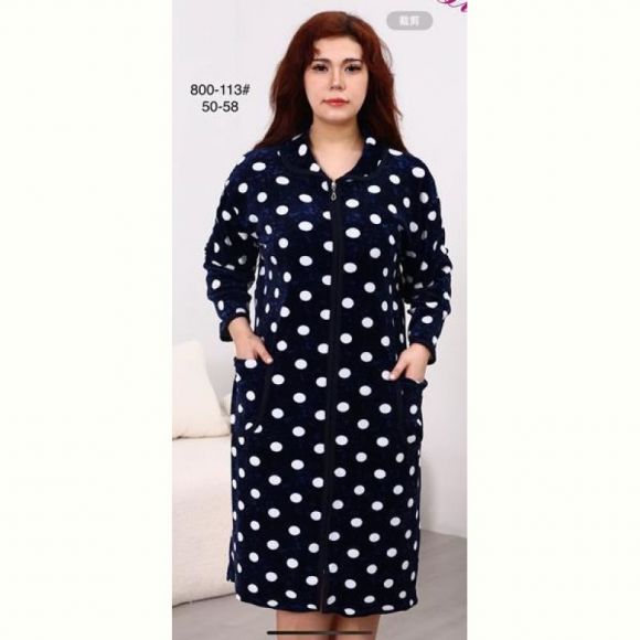 Халат Fili Wear 800-113 navy