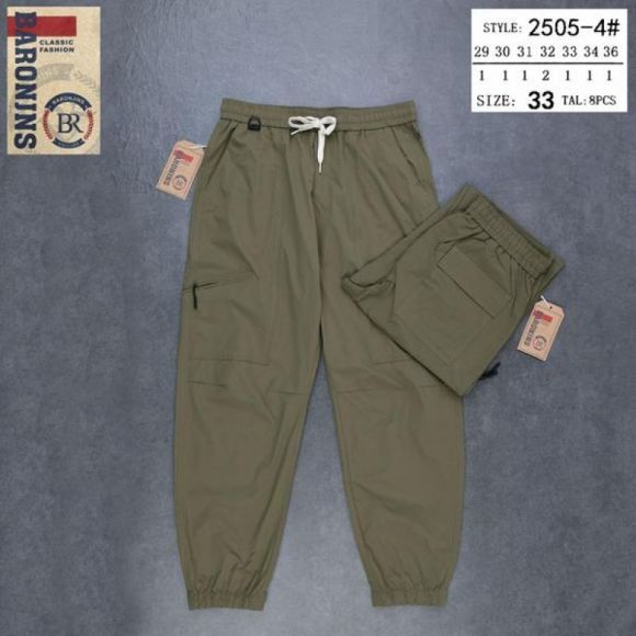 Штаны спорт Baron Jeans 2505-4 khaki Штаны спорт Baron Jeans 2505-4 khaki