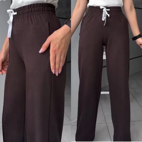 Штаны спорт Sport style 10481 brown