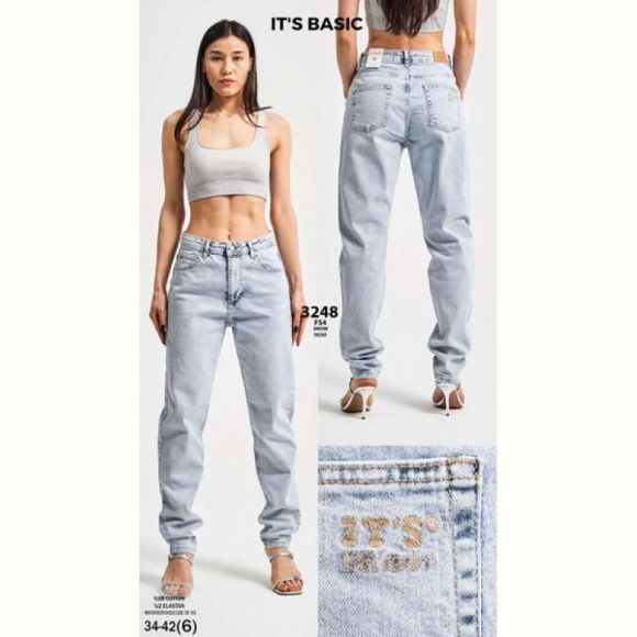 Джинсы Maxim Jeans 3248 l.blue