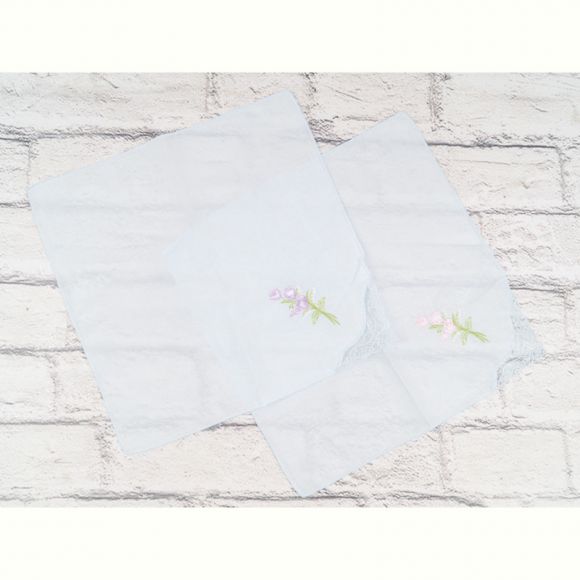 Носовой платок Shawls P115 mix вышивка