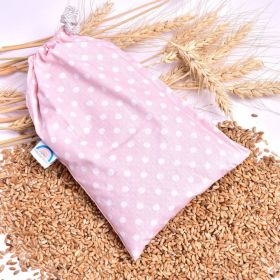 Подушка грелка с пшеницей 15x23 см IDEIA эко-продукт для согревания и релаксации пудра хлопок Подушка грелка с пшеницей 15x23 см IDEIA эко-продукт для согревания и релаксации пудра хлопок