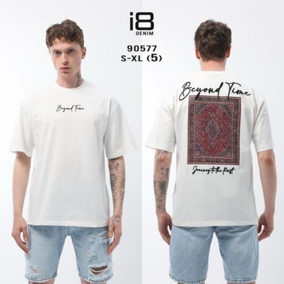 Футболка i8denim 90577 white