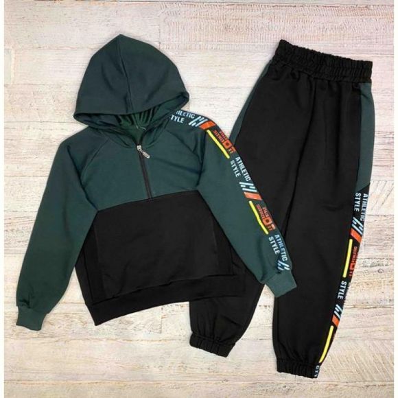 Костюм спорт LiMa kids 2503 green Костюм спорт LiMa kids 2503 green