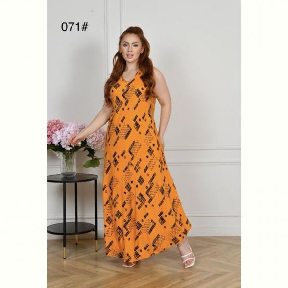 Сарафан Romeo life 071 orange Сарафан Romeo life 071 orange