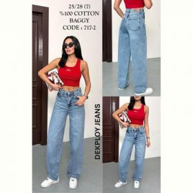 Джинсы Maxim Jeans 717-2 l.blue