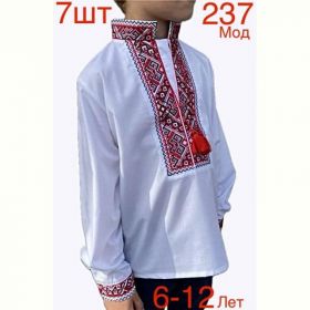 Вышиванка Надийка ND750-237 white