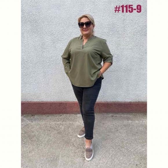 Блузка BAT 115-9 khaki