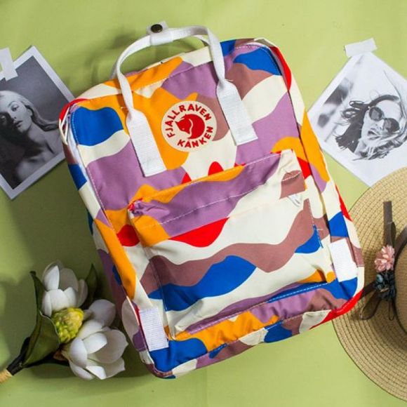 Рюкзак Luna-bag 23610-16L white-orange