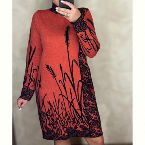 Платье LeVisha 26286 orange Платье LeVisha 26286 orange