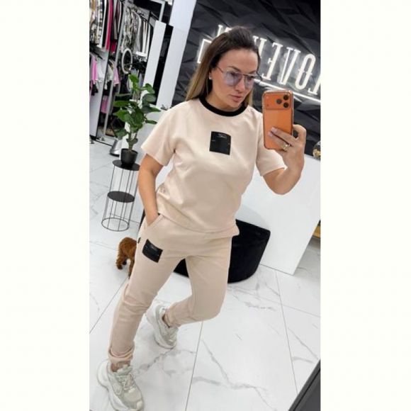 Костюм спорт LOVEKAN 1449 apricot