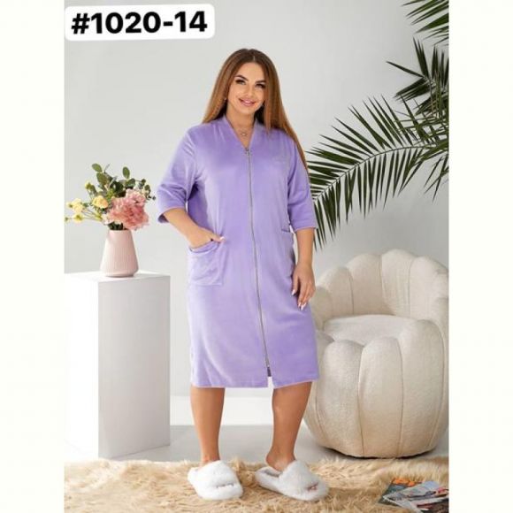 Халат Romeo life 1020-14 lilac Халат Romeo life 1020-14 lilac