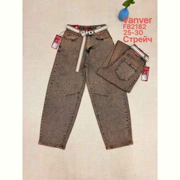 Джинсы Vanver F82182 brown Джинсы Vanver F82182 brown