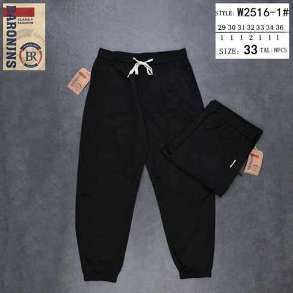 Штаны спорт Baron Jeans 2516-1 black Штаны спорт Baron Jeans 2516-1 black