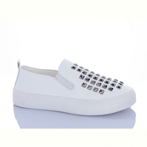 Слипоны JIBUKANG 02-728 white